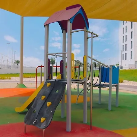 Classy 1Br High Floor By Amenities & F1 Abu Dhabi Exterior photo